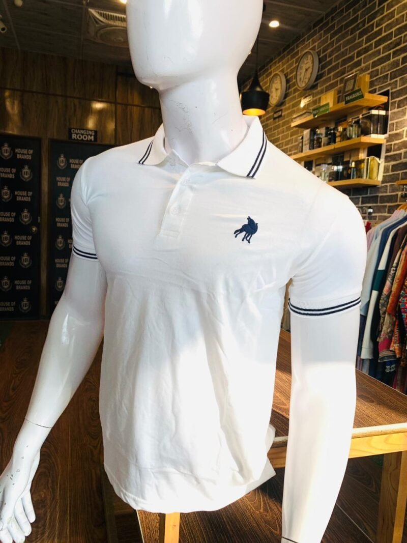 Polo T-Shirt in White