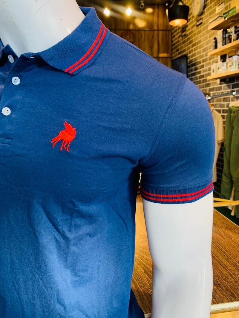 Polo T-shirt in Blue