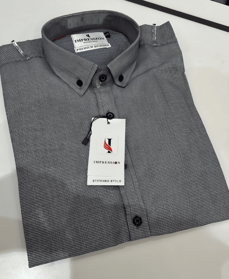 HOB CASUAL SHIRT DARK GRAY