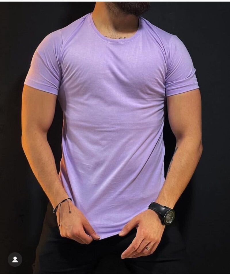 LIGHT PURPLE Basic T-Shirt